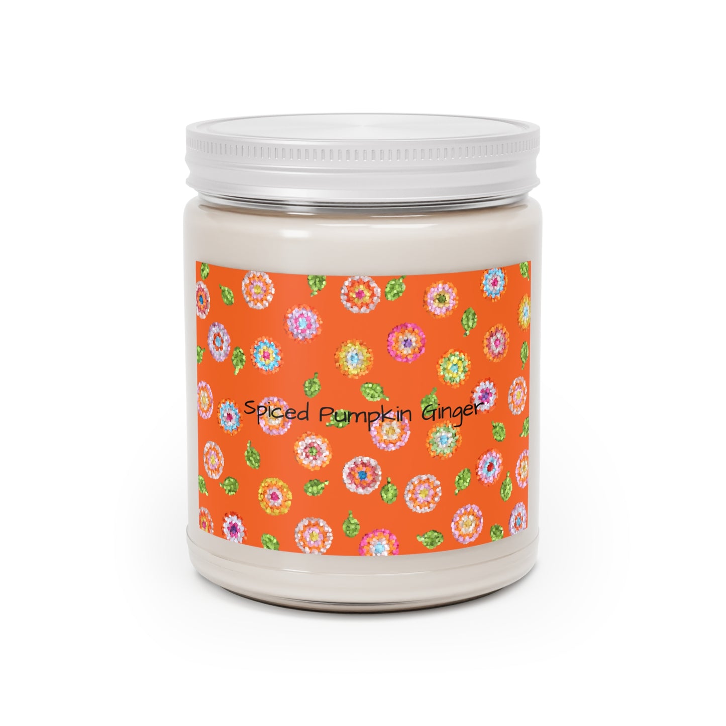 Natural Soy Wax Scented Candles Spiced Pumpkin Ginger - 9oz