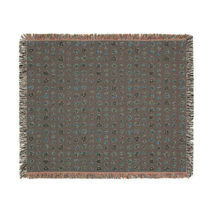 Bohemian Woven Blanket - Navy