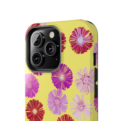 Bright Yellow Daisy Flowers Protective Phone Cover