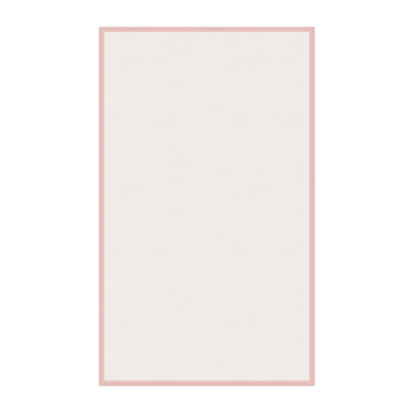 Cotton Twill Kitchen Towel Pale Pink