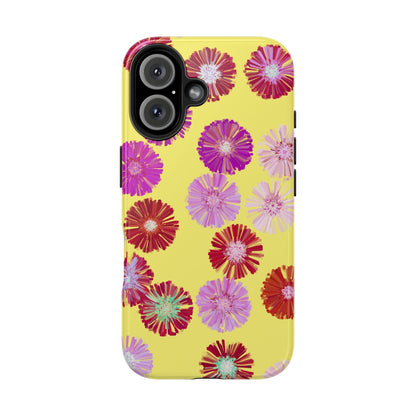 Bright Yellow Daisy Flowers Protective Phone Cover
