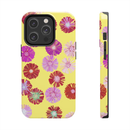 Bright Yellow Daisy Flowers Protective Phone Cover