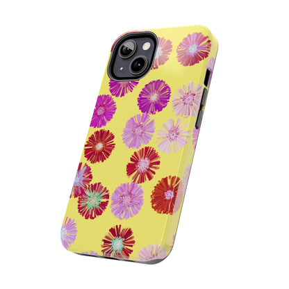 Bright Yellow Daisy Flowers Protective Phone Cover
