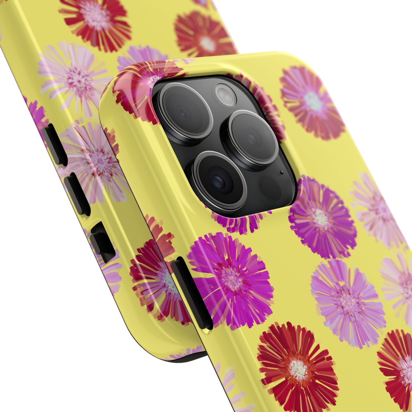 Bright Yellow Daisy Flowers Protective Phone Cover