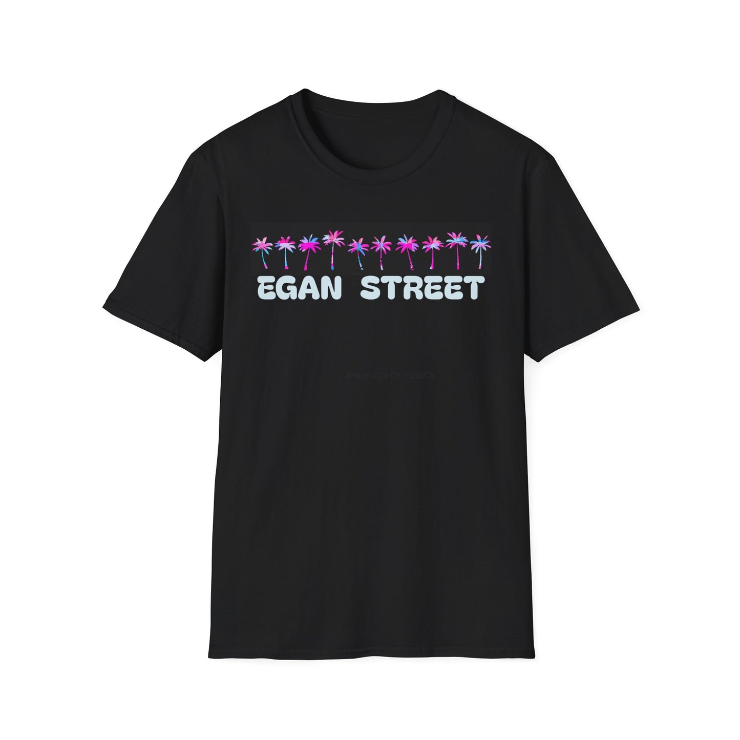 Unisex Egan Street Retro Neon Palm Trees T-Shirt
