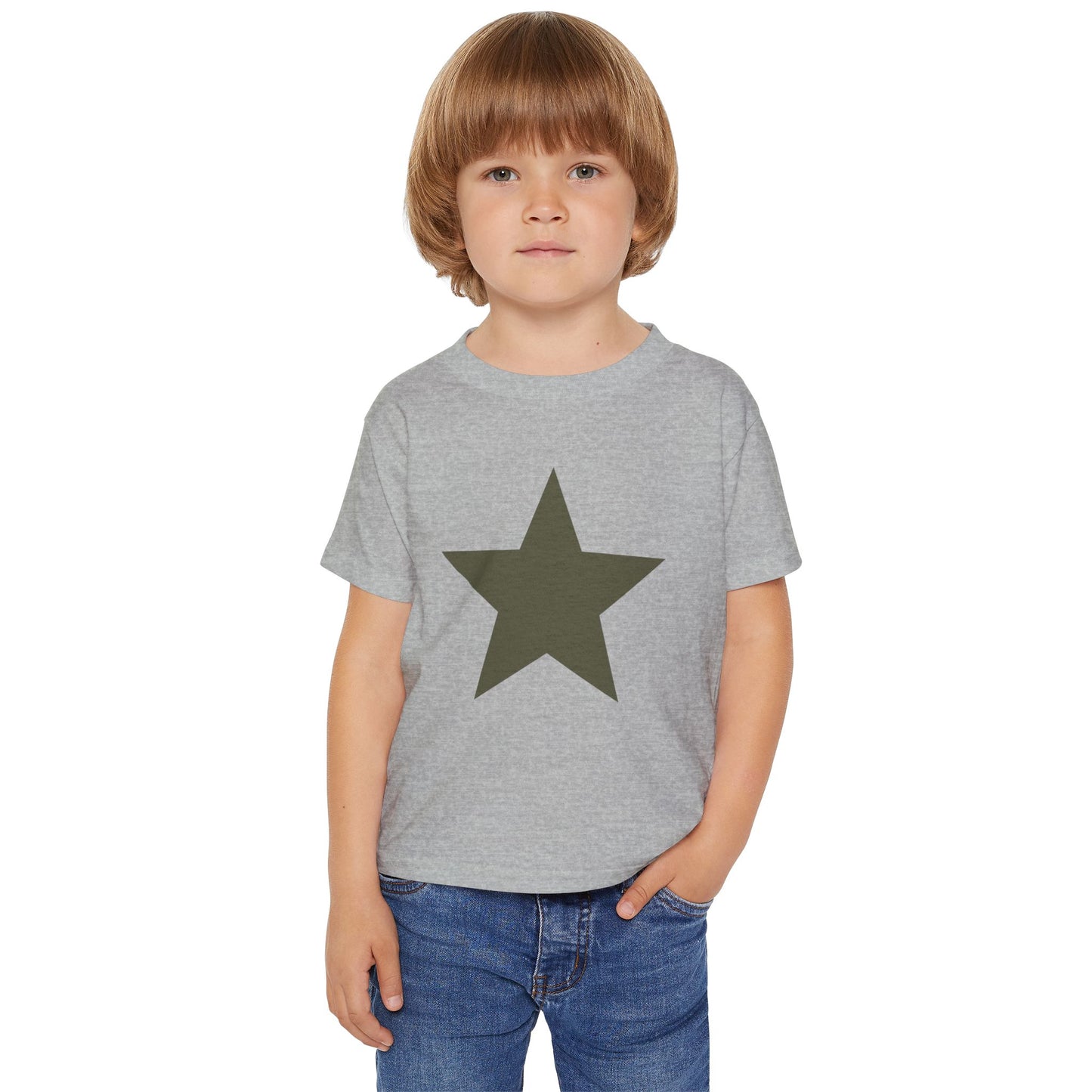 Toddler T-Shirt — Olive Star Graphic