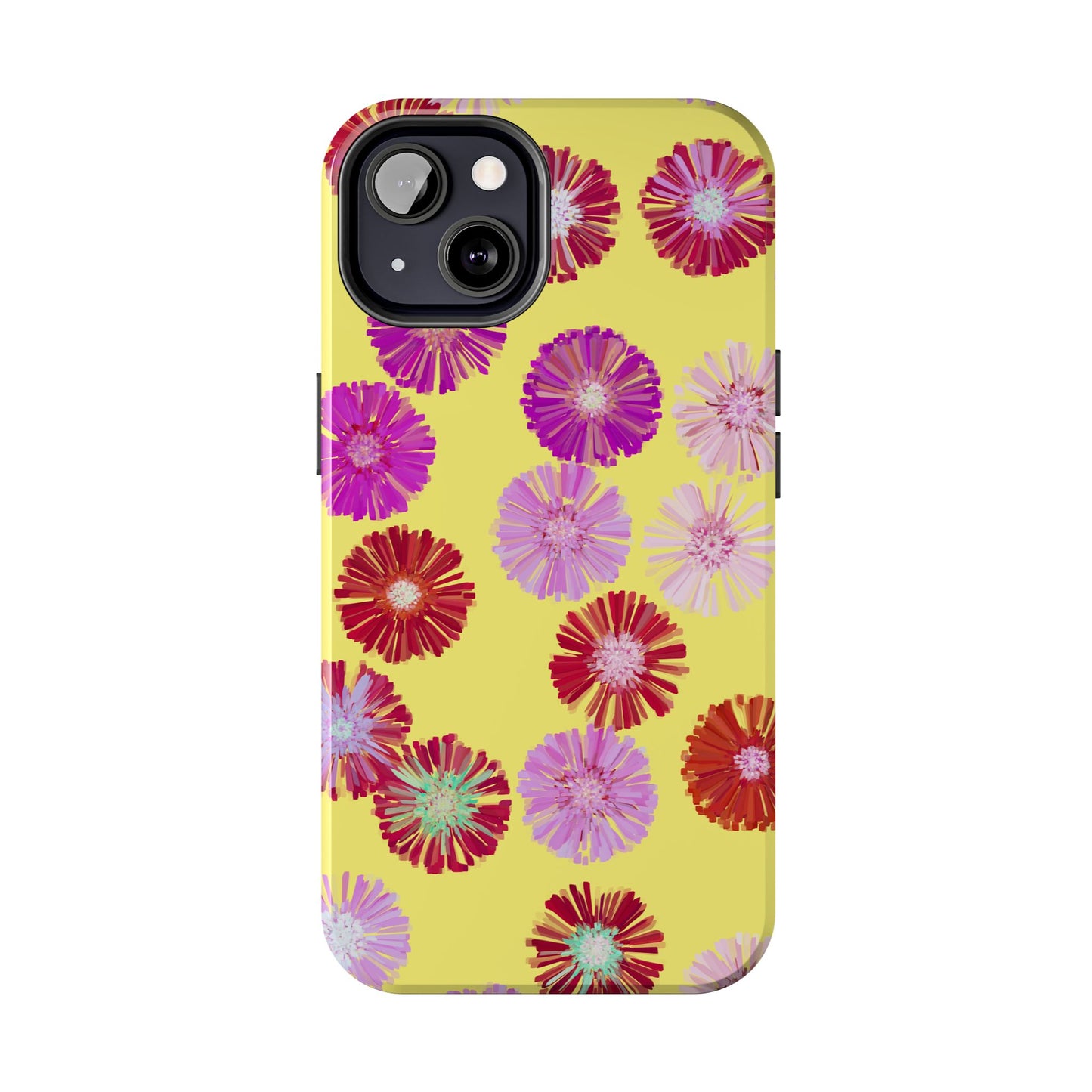 Bright Yellow Daisy Flowers Protective Phone Cover
