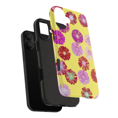 Bright Yellow Daisy Flowers Protective Phone Cover