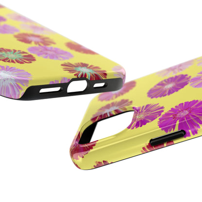 Bright Yellow Daisy Flowers Protective Phone Cover