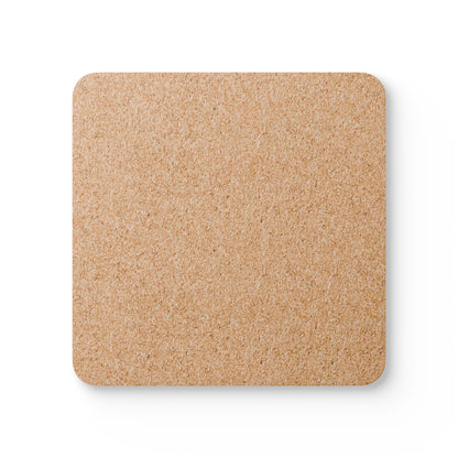 Cork Coaster Set — Retro Mosaic Tile Drink Coasters (4-Pack)