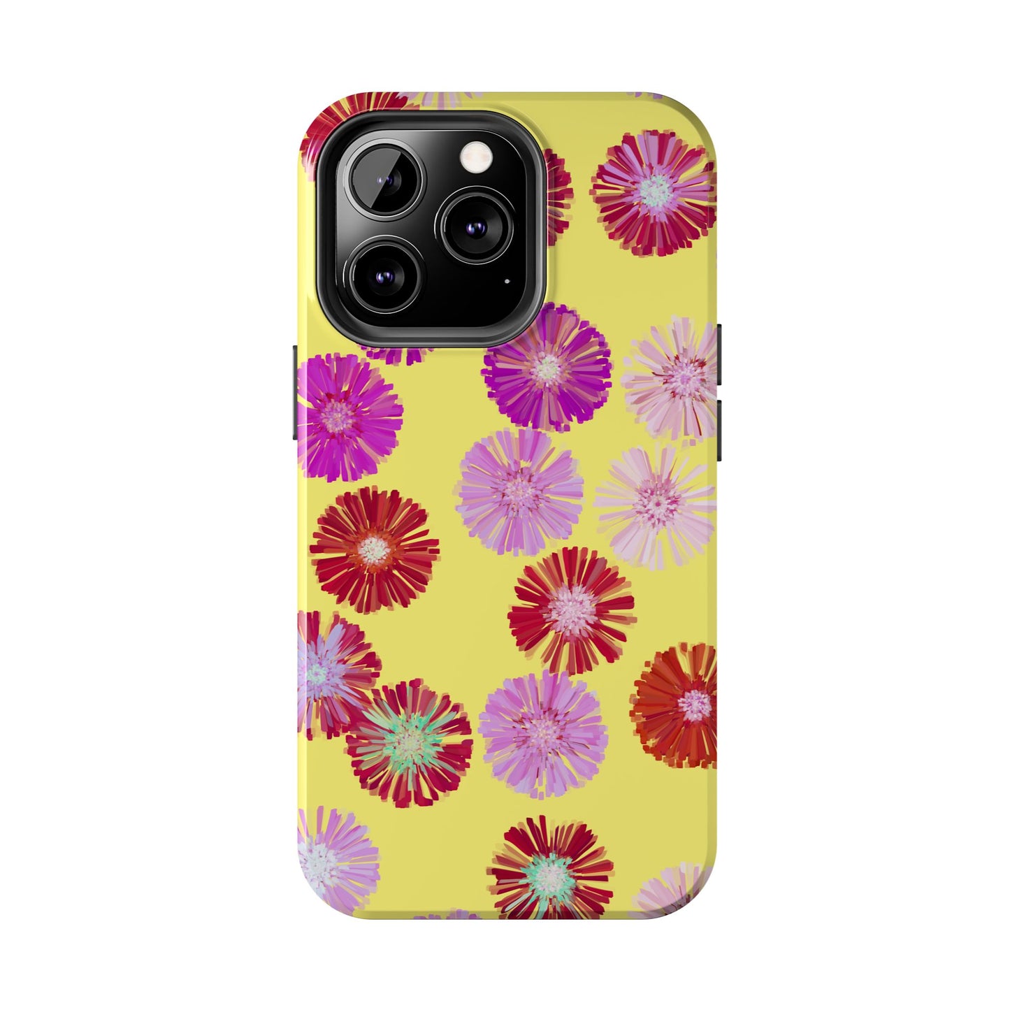 Bright Yellow Daisy Flowers Protective Phone Cover