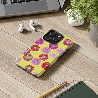 Bright Yellow Daisy Flowers Protective Phone Cover