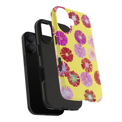Bright Yellow Daisy Flowers Protective Phone Cover