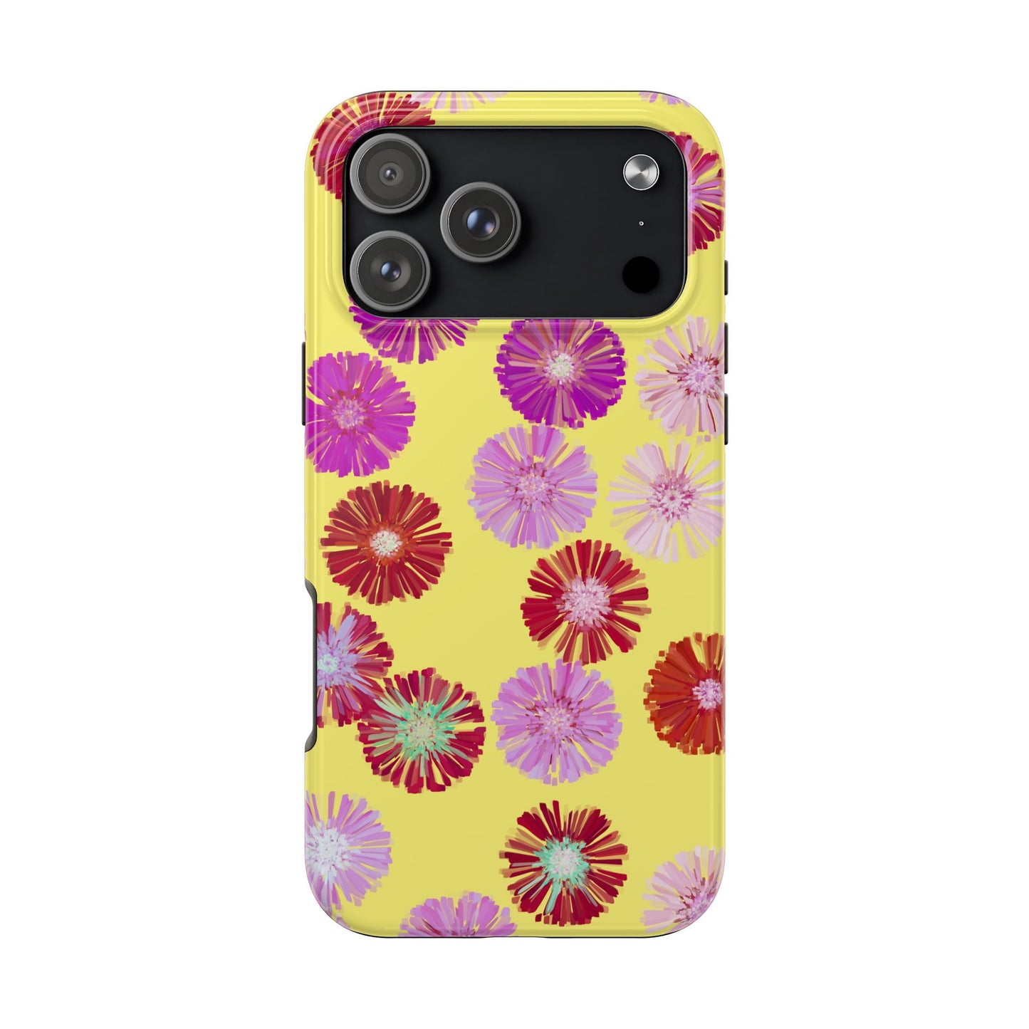 Bright Yellow Daisy Flowers Protective Phone Cover