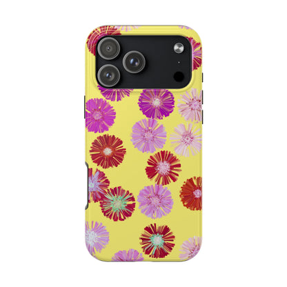 Bright Yellow Daisy Flowers Protective Phone Cover