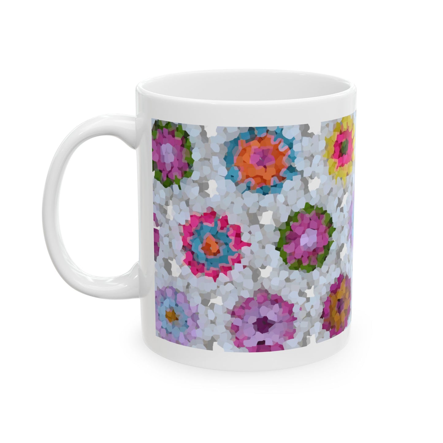 Floral Ceramic Mug