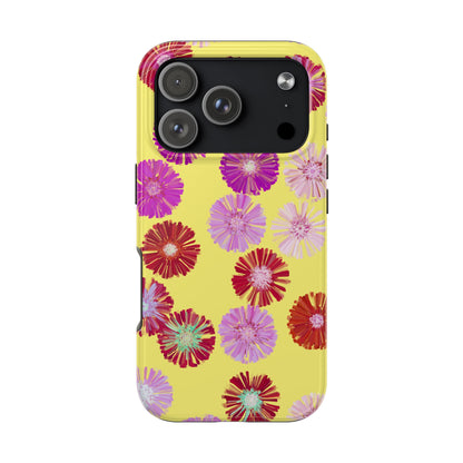 Bright Yellow Daisy Flowers Protective Phone Cover