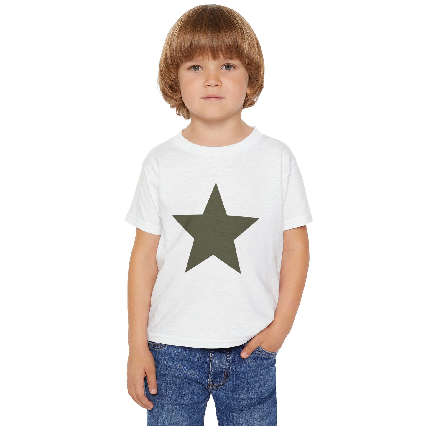 Toddler T-Shirt — Olive Star Graphic