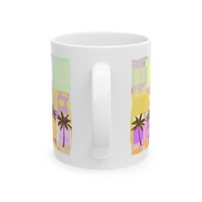 Ceramic Mug, Coffee Mug, Tea Cup - Sunset Paradise