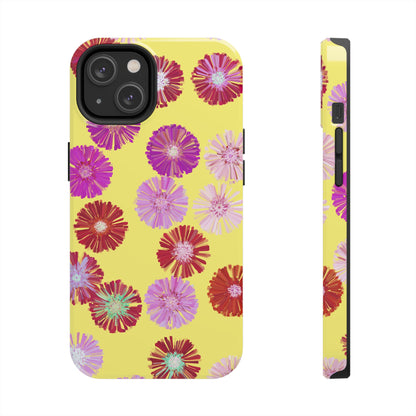 Bright Yellow Daisy Flowers Protective Phone Cover