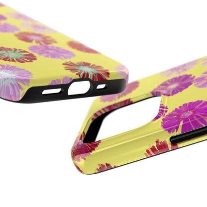 Bright Yellow Daisy Flowers Protective Phone Cover