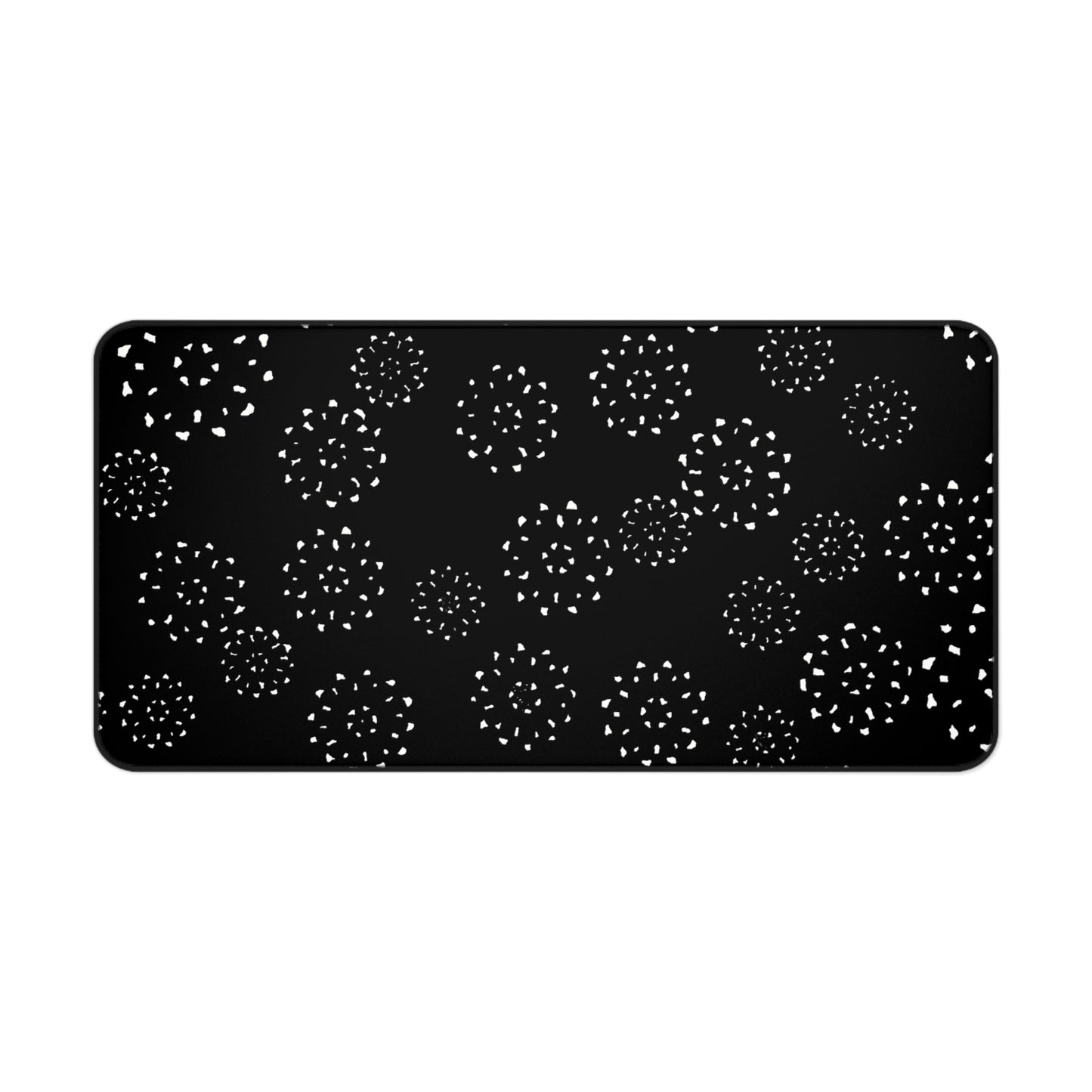 Modern Minimalist Mouse Pad Black