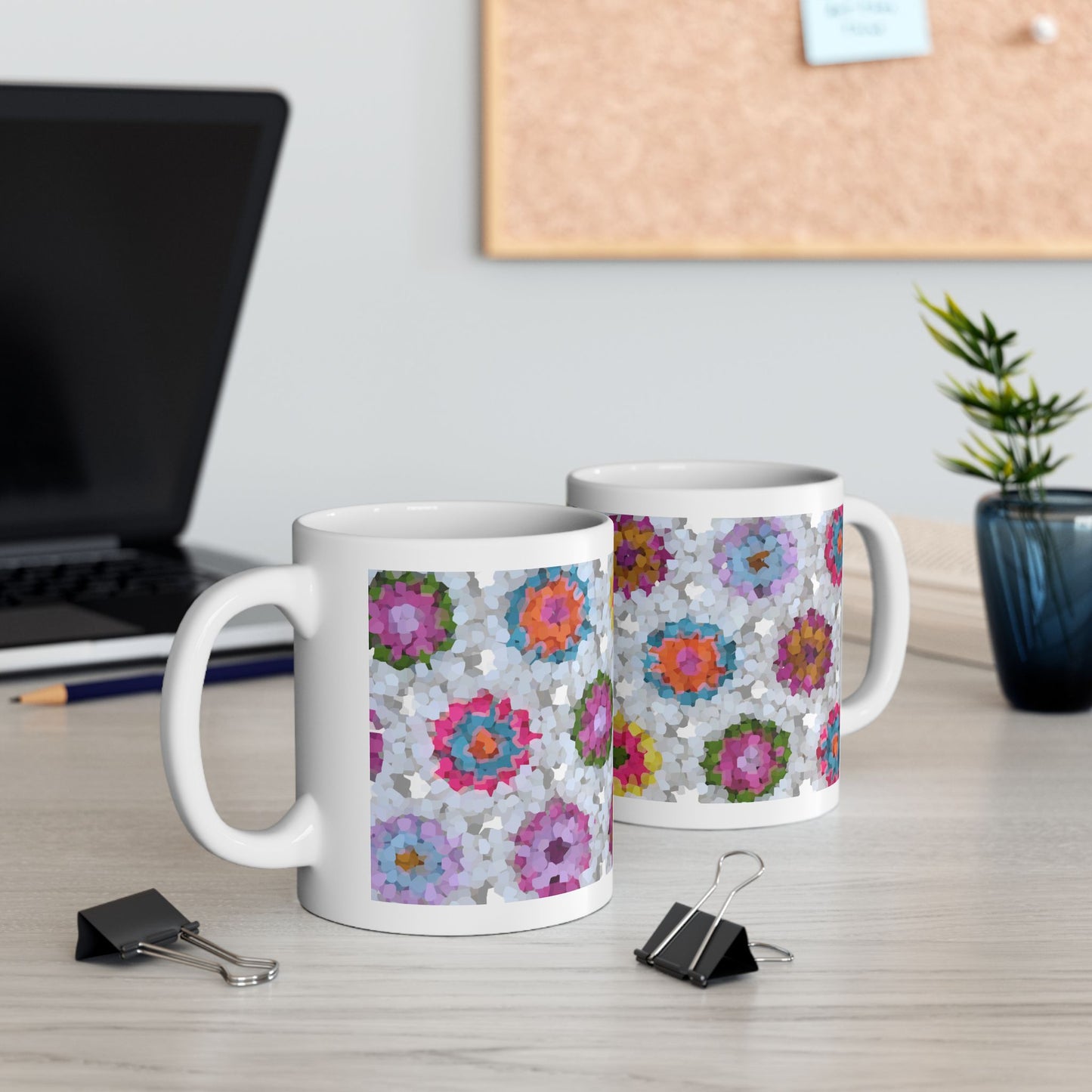 Floral Ceramic Mug