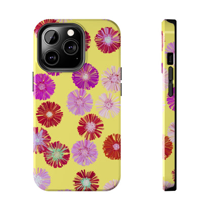 Bright Yellow Daisy Flowers Protective Phone Cover