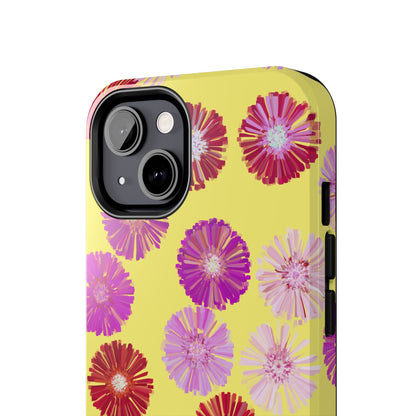 Bright Yellow Daisy Flowers Protective Phone Cover