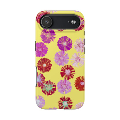 Bright Yellow Daisy Flowers Protective Phone Cover