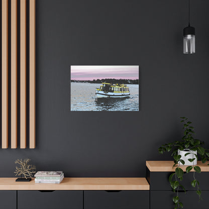 National Park Ferry Matte Canvas Wall Art — Stretched 1.25"