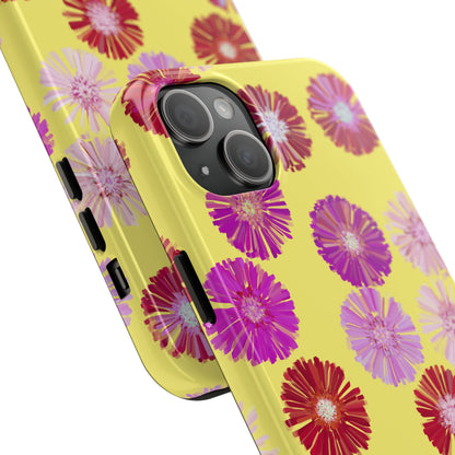 Bright Yellow Daisy Flowers Protective Phone Cover
