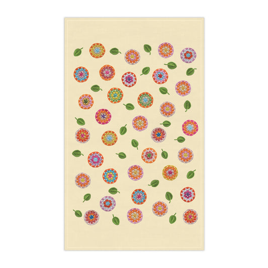 Cotton Twill Kitchen Towel Lemonade