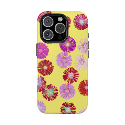 Bright Yellow Daisy Flowers Protective Phone Cover
