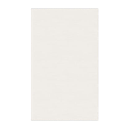 Chili Pepper Pattern Cotton Tea Towel — White Kitchen Dish Towel