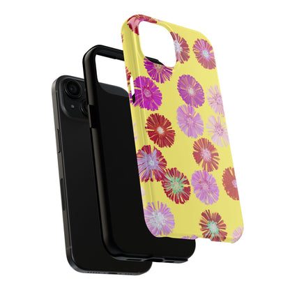 Bright Yellow Daisy Flowers Protective Phone Cover