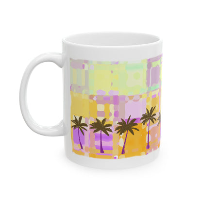 Ceramic Mug, Coffee Mug, Tea Cup - Sunset Paradise
